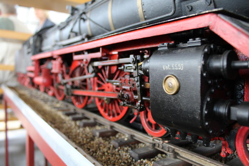 Model einer Lokomotive