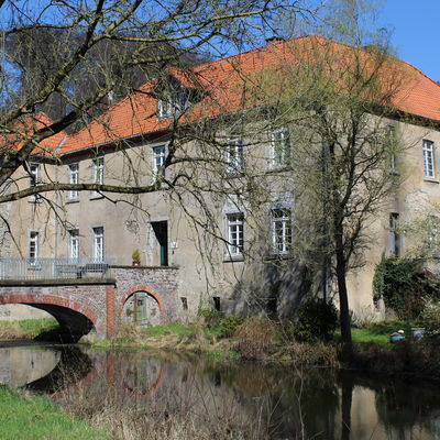 Das Bild zeigt Haus Brück, das älteste Gebäude in Erkrath.