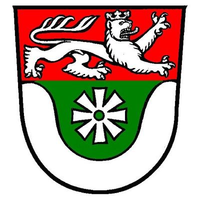 Wappen der Stadt Erkrath in bunt für externe Nutzerinnen und Nutzer