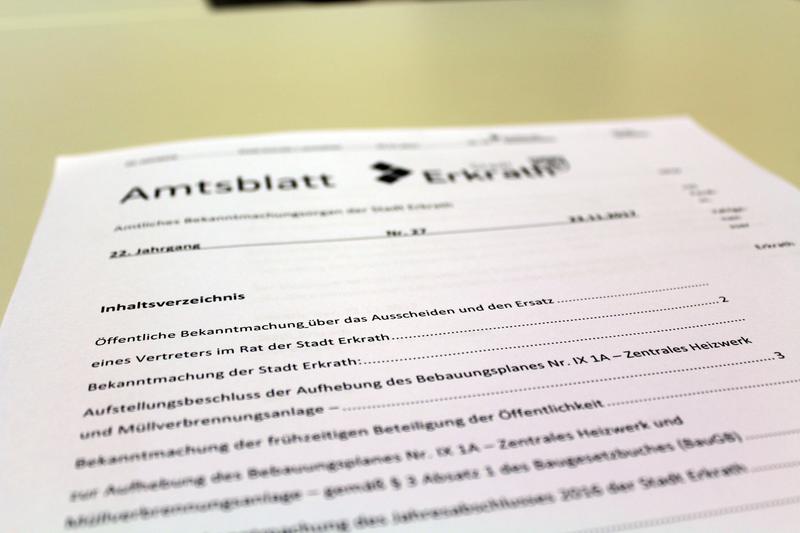 Amtsblatt Themenbox