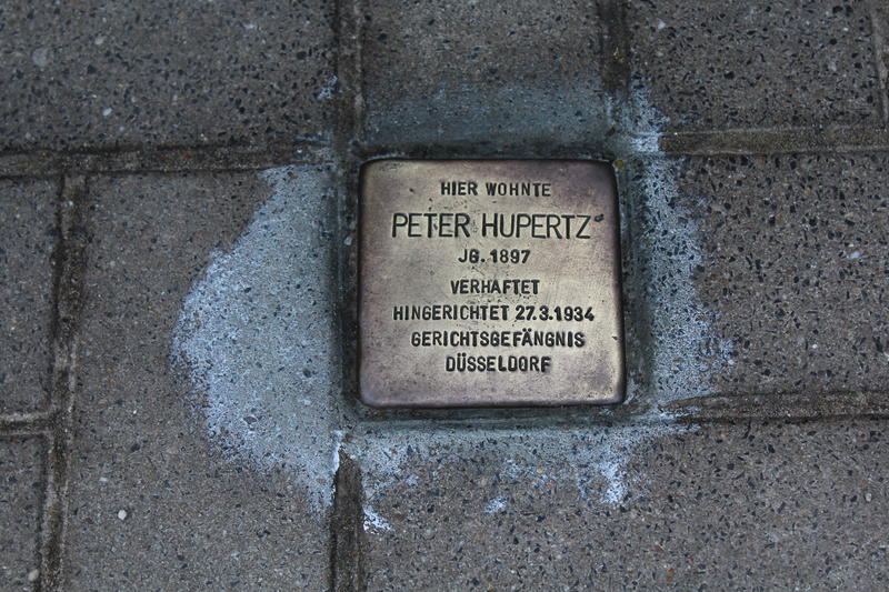 Stolperstein Peter Hupertz