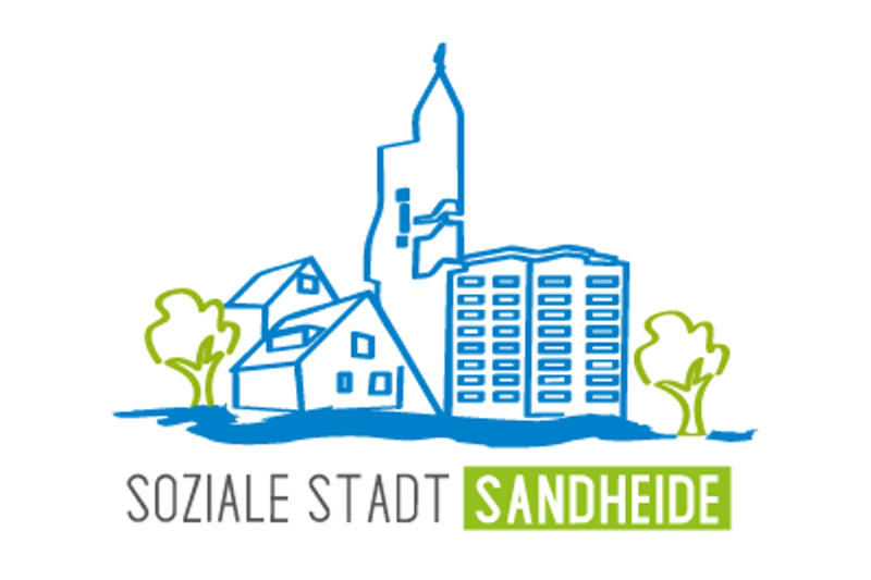 Logo des Projektes "Soziale Stadt Sandheide"