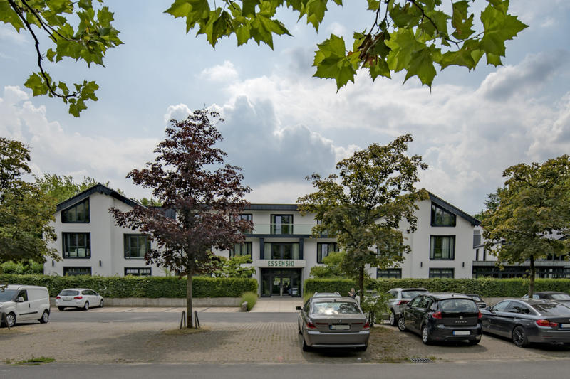 Außenansicht des Essensio Hotels in Alt-Erkrath. Foto: Essensio Hotel