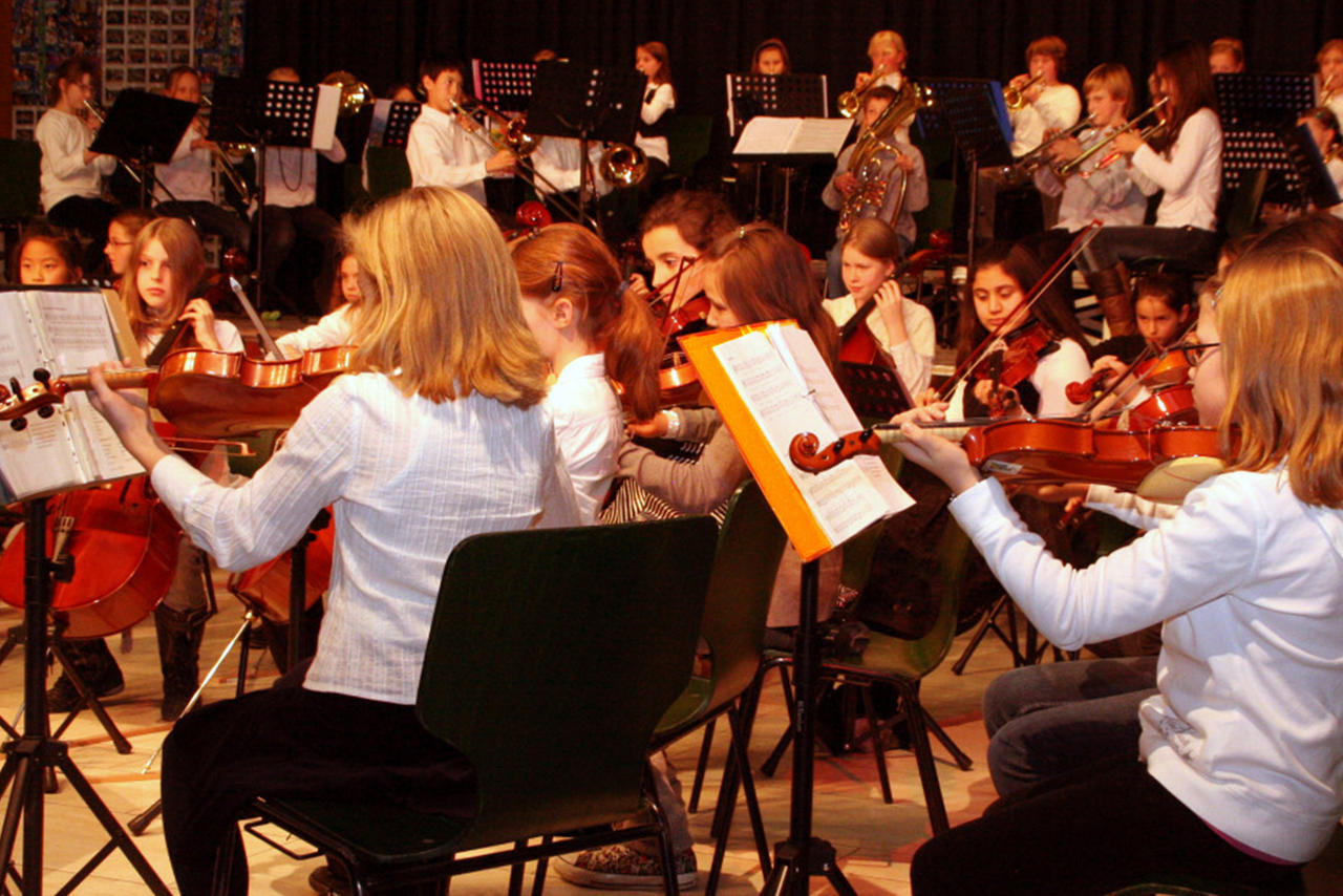 Streicherklasse der Jugendmusikschule