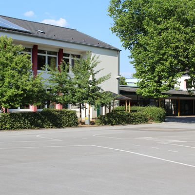 Die Grundschule Millrath in Hochdahl.
