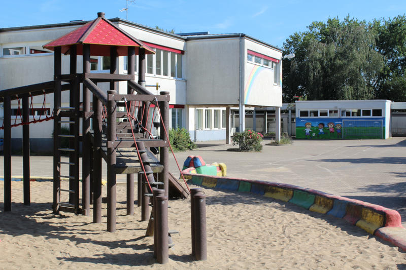 Der Standort in Kempen der Grundschule Regenbogenschule.