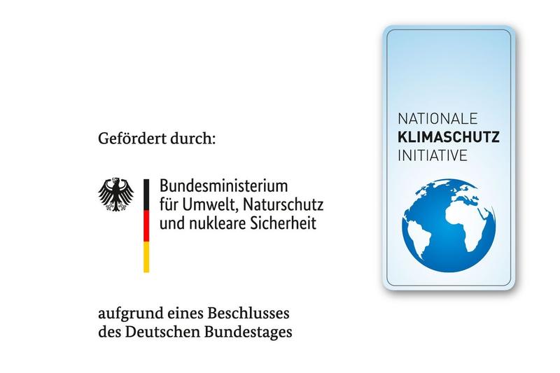 Wortbildmarke des Bundesministeriums für Umwelt, Naturschutz, Bau und Reaktorsicherheit und Nationale Klimaschutz Initiative