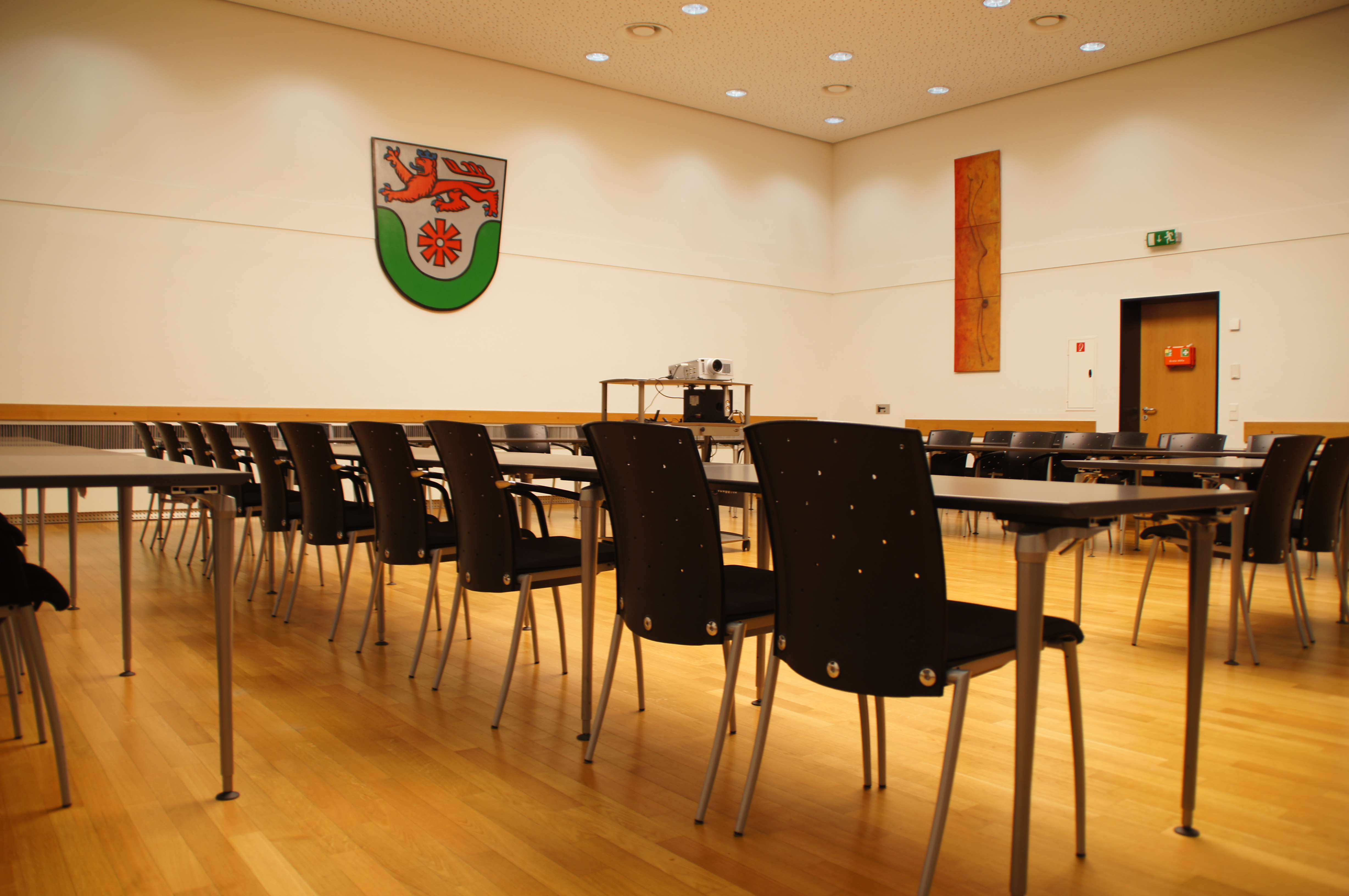 Großer Sitzungssaal der Stadtverwaltung Erkrath
