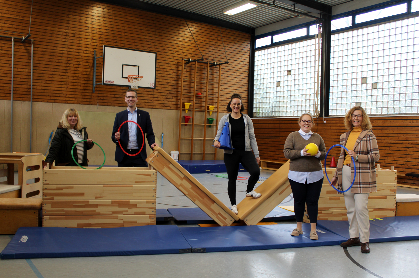 Das Bild zeigt die verantwortlichen Personen dieses Projekts.