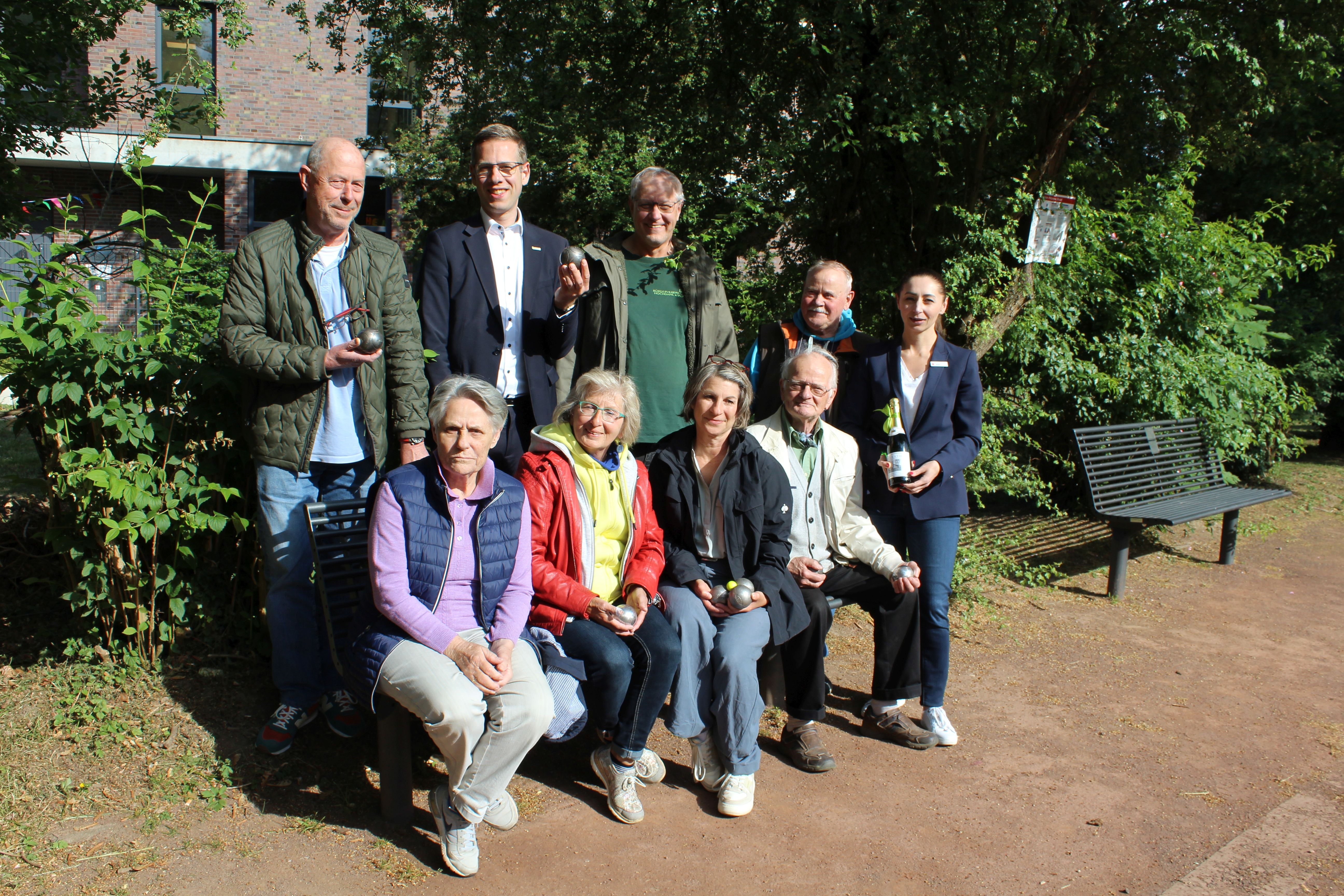 Neue Bänke Hochscheuer Weg