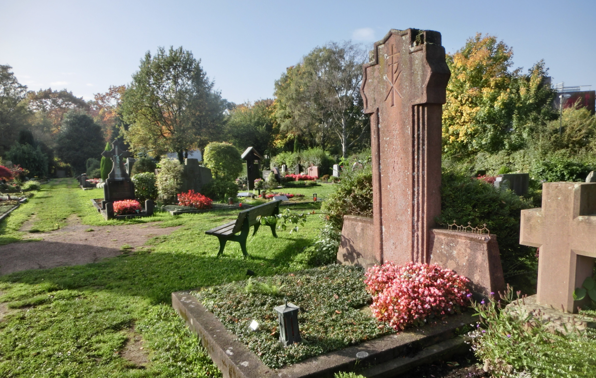 Friedhof Kreuzstraße - Felder 4 und 8