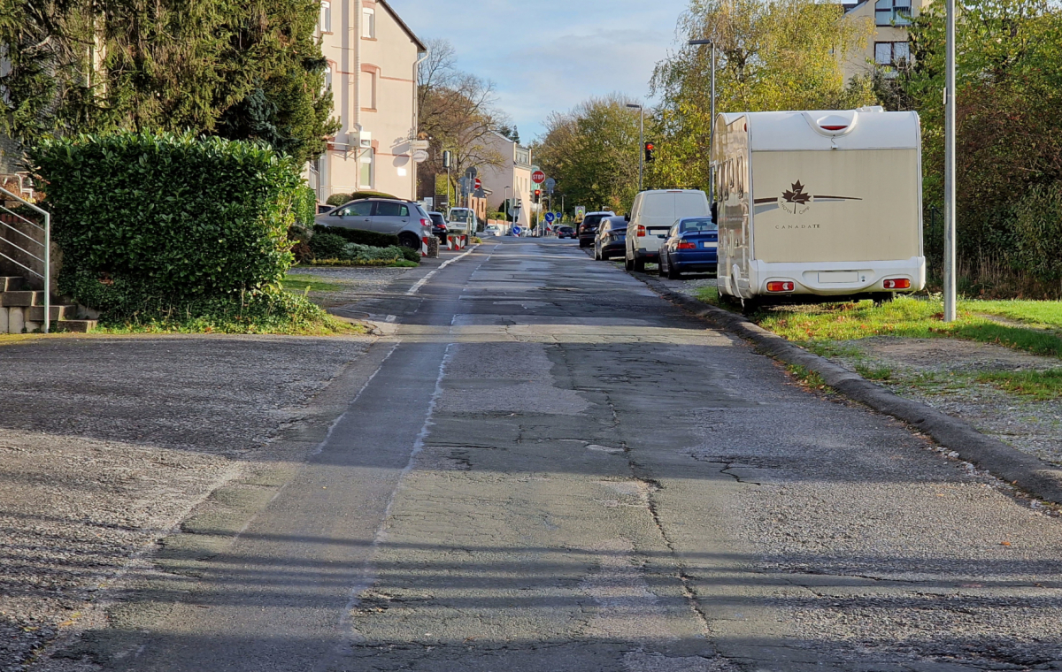 Fahrbahn Kattendahler Straße