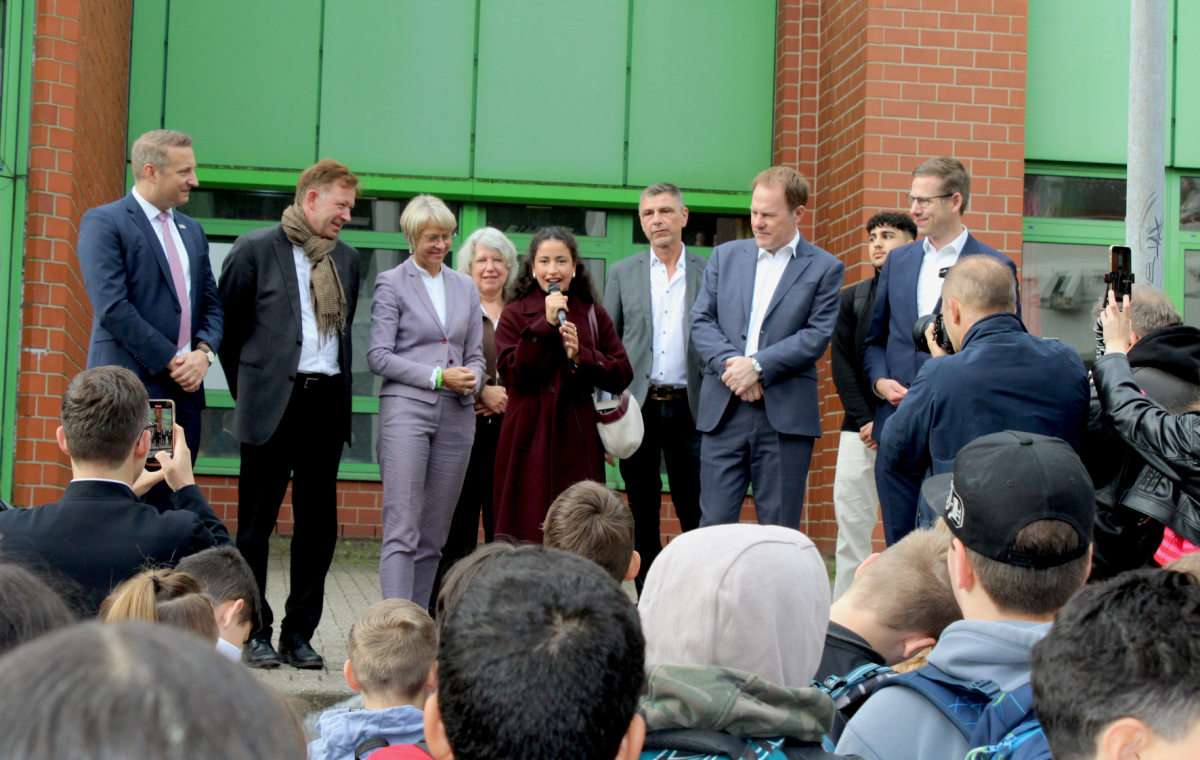 Schulstart in Benrath